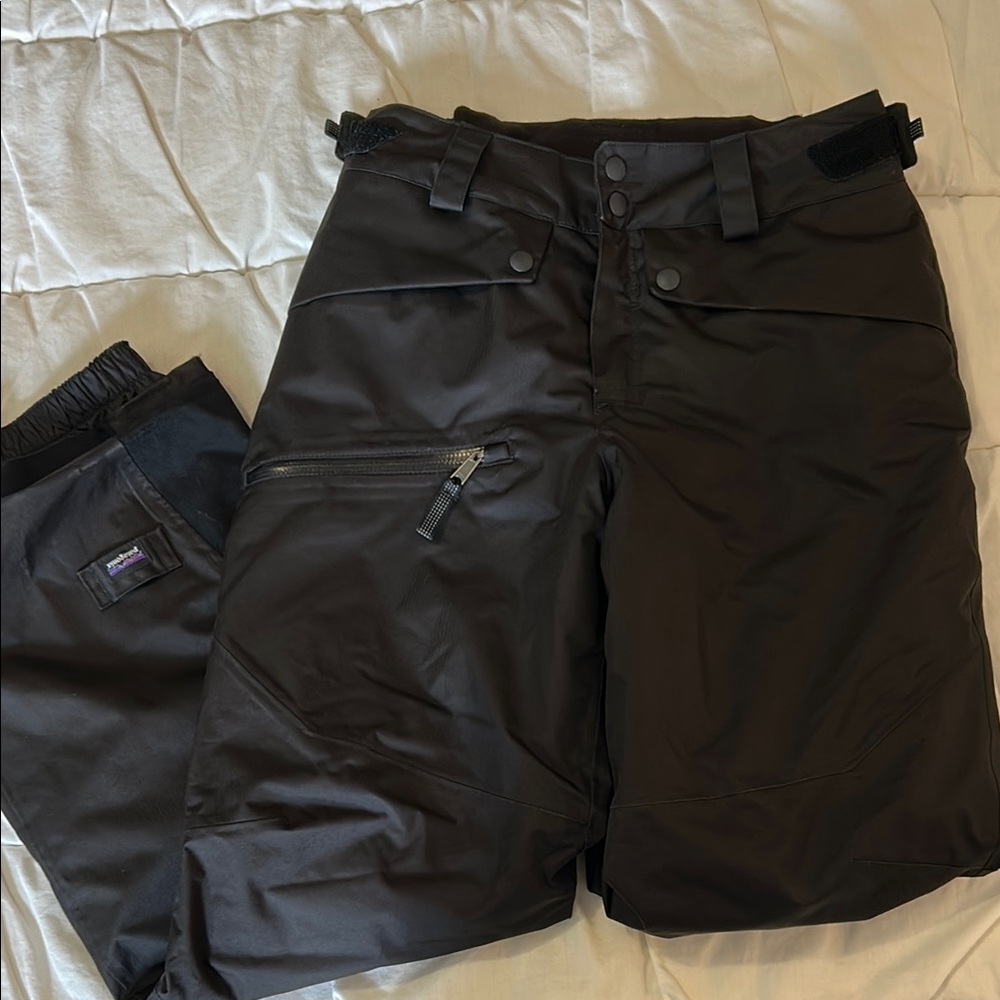 Kids med Patagonia snow pants